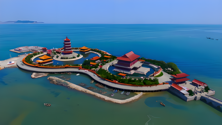 Penglai Pavilion - Three Fairy Mountains - Eight Immortals Crossing the Sea Tourism Area