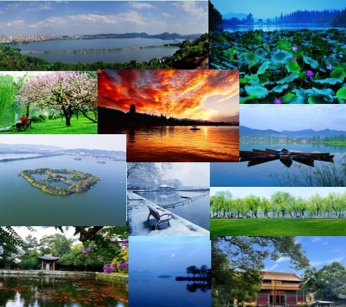 Ten Scenes of West Lake