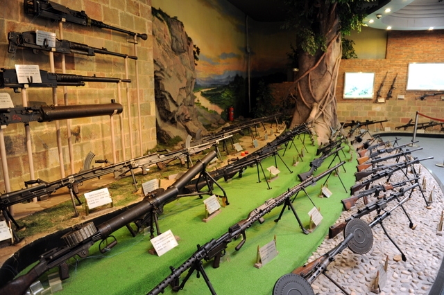 The militia weaponry China Museum