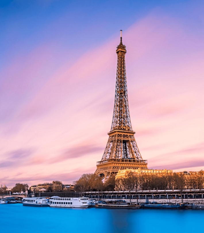 La Tour Eiffel(法文) Eiffel Tower(英文)