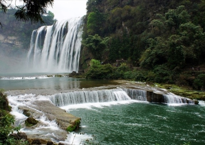 Guilin Huajiang Liyuan Waterfall