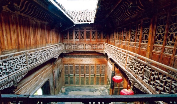 Wood Carving Building