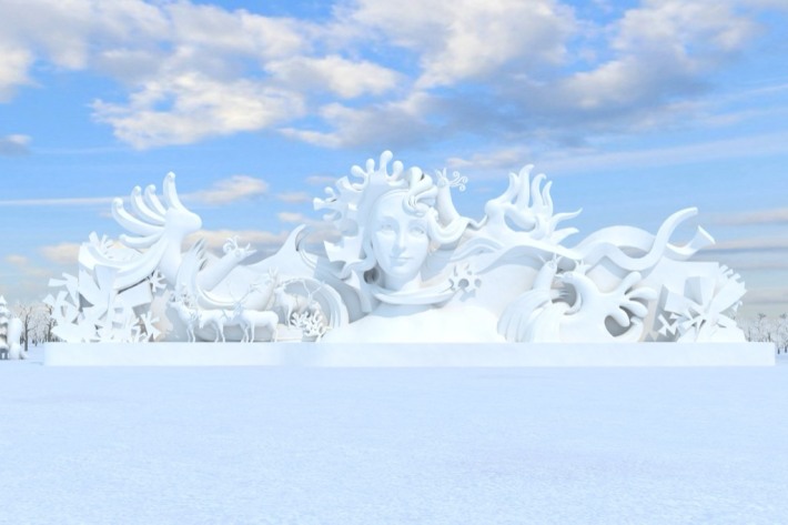 Sun Island International Snow Sculpture Art Expo
