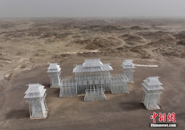 Guazhou Gobi Sculpture Art Corridor
