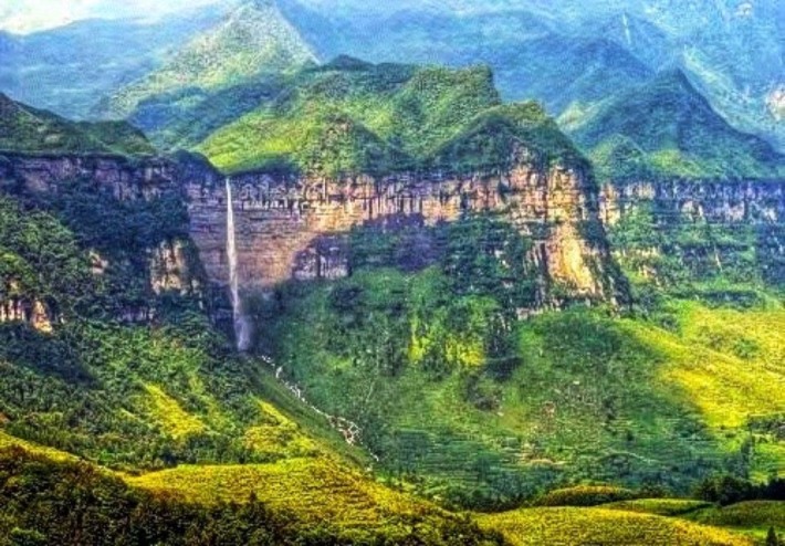horse urine waterfall