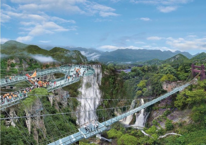 glass bridge