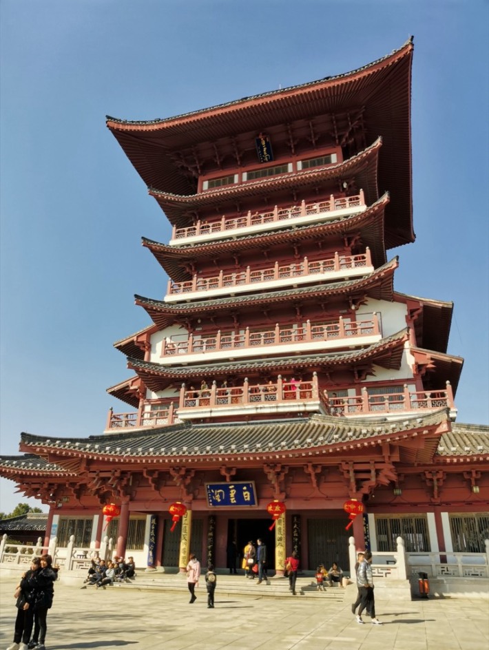 Taizhou white clouds pavilion