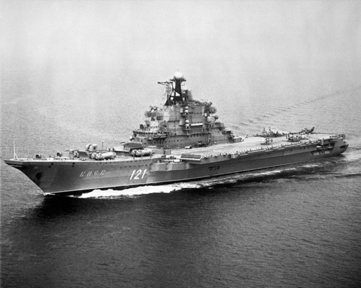 Soviet aircraft carrier Kiev