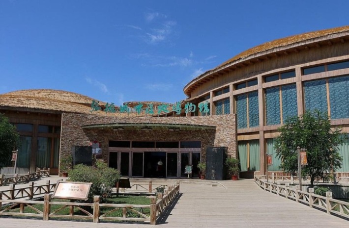 Zhangye wetlands park and museum