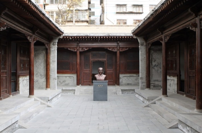 The former site of the Eighth Route Army Lanzhou Office