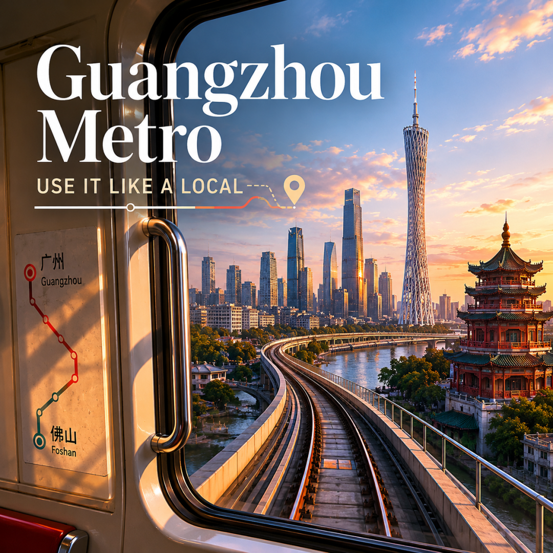Guangzhou to Foshan by Metro (Yes, Two Cities on One