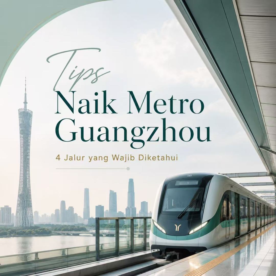Tips Naik Metro Guangzhou: 4 Jalur yang Wajib Diketahui