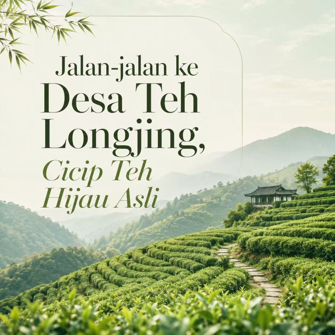 Jalan‑jalan ke Desa Teh Longjing, Cicip Teh Hijau Asli