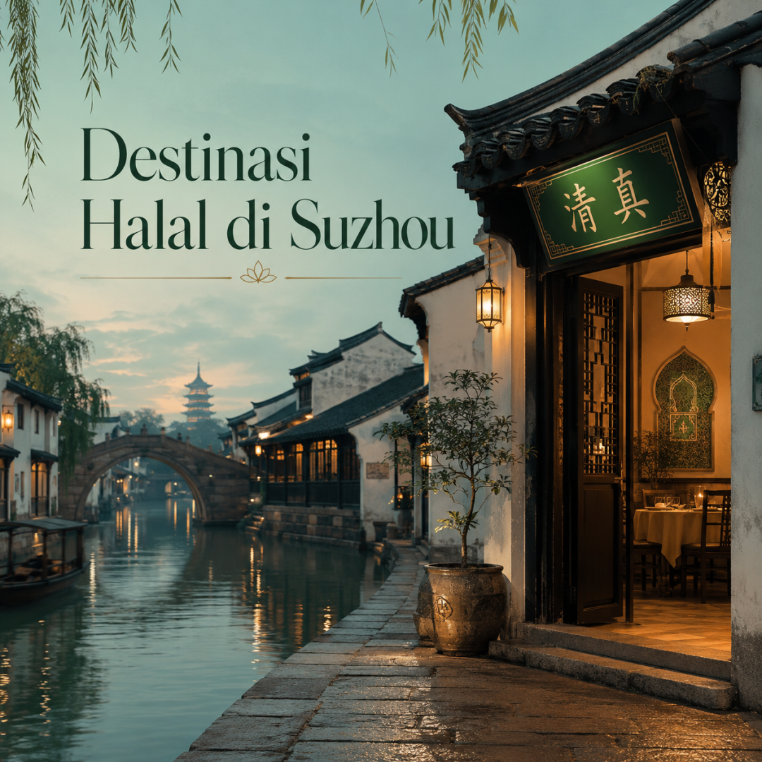 Destinasi Halal di Suzhou untuk Turis Muslim Wisatawan