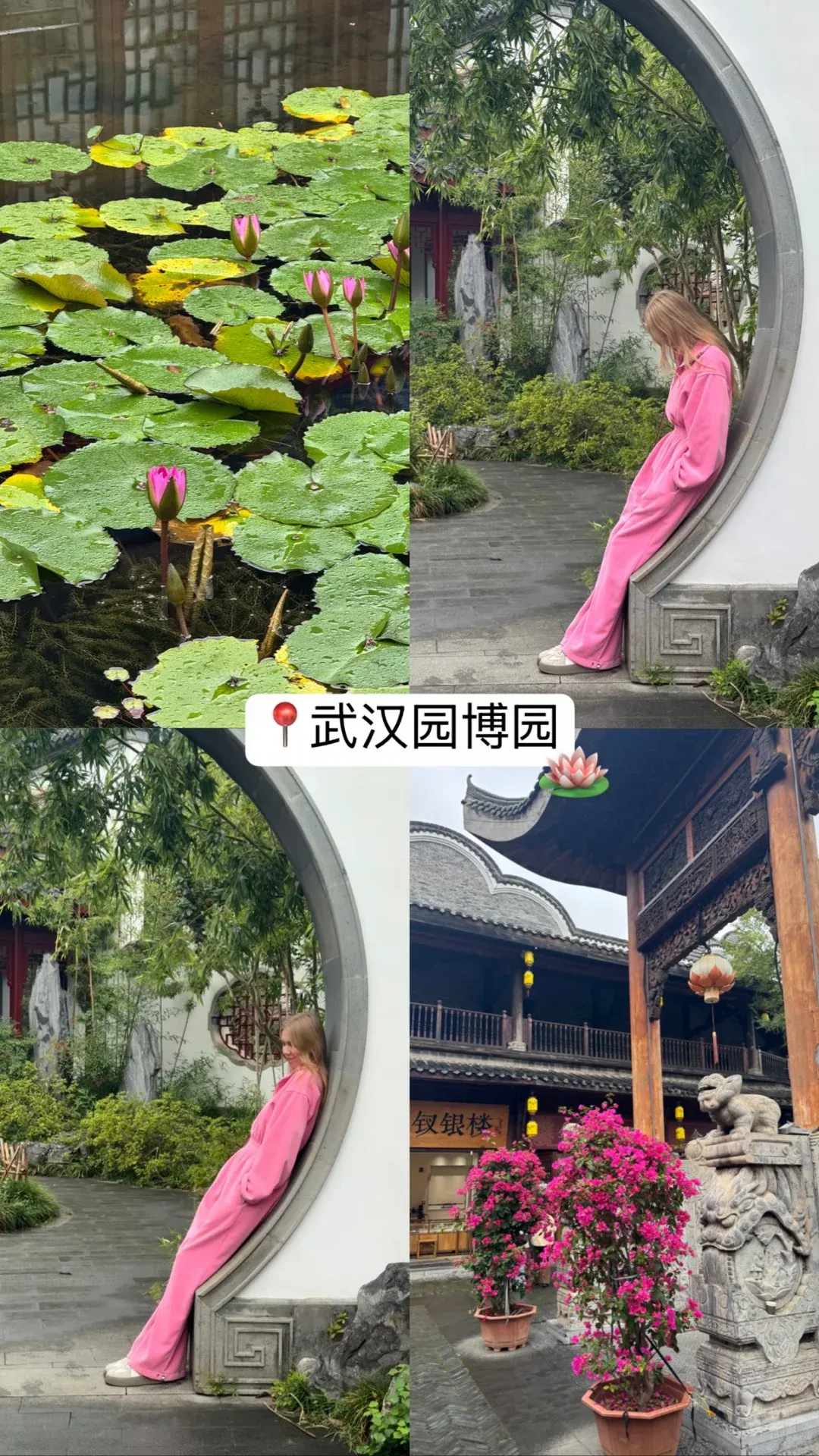 国庆假期逛武汉园博园，一步一景，太美了！💕 #chinatravel #武汉 #外国人 #留学生
