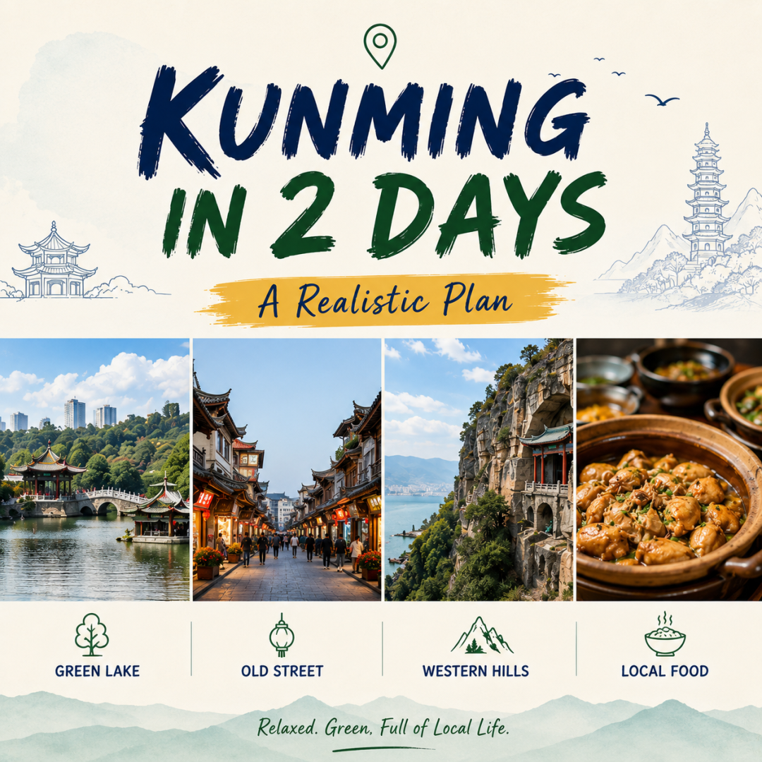 Kunming in 2 days a realistic plan Only two days in