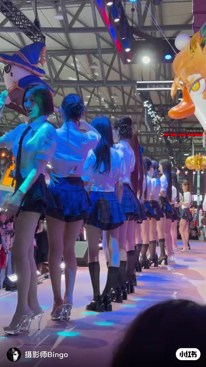 chinajoy现场 #上海 #2026ChinaJoy #模特 #cosplay #漫展返图
