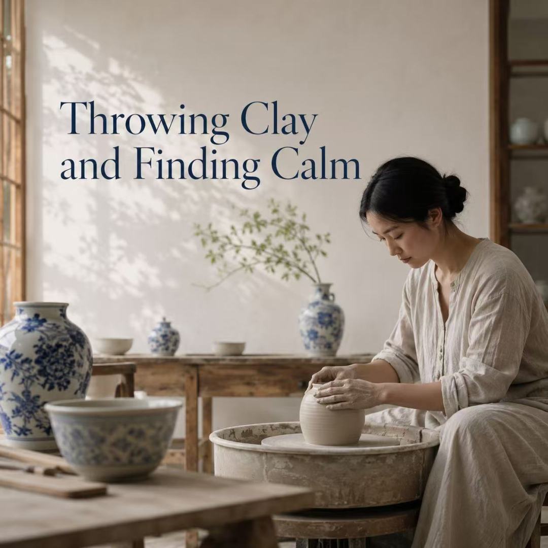 Throwing Clay and Finding Calm Day two started early.