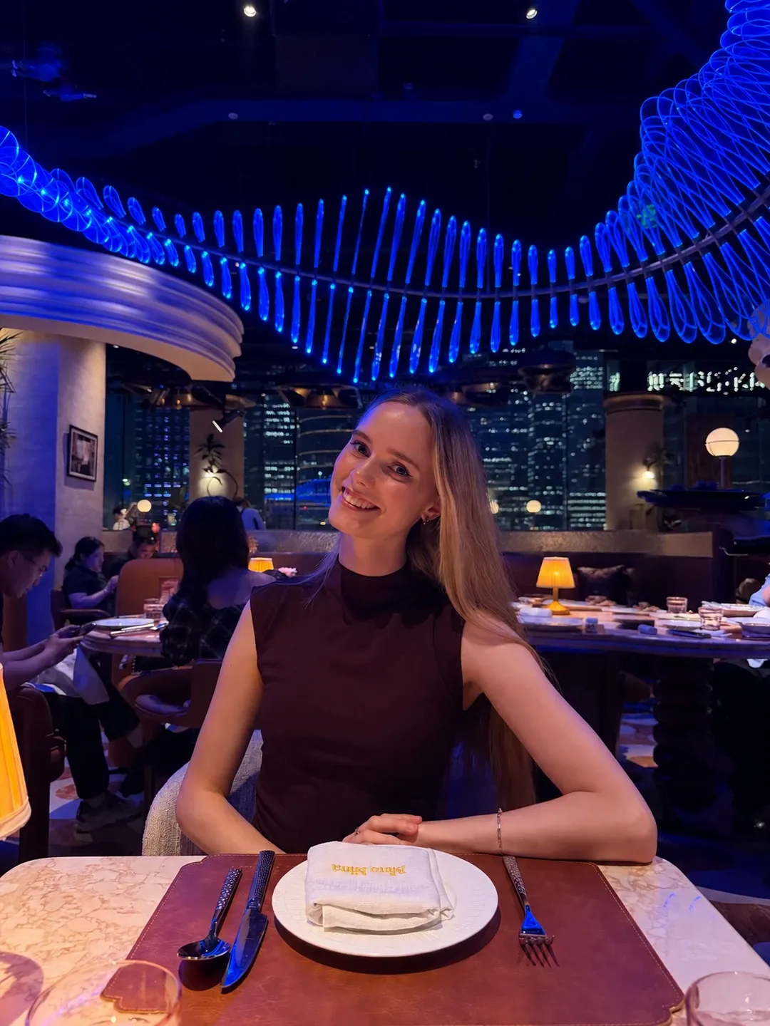 270°俯瞰国贸夜景｜云端意餐🌃 学习之余给自己放个小假🥂 打卡了国贸商城七楼的Nino Nina