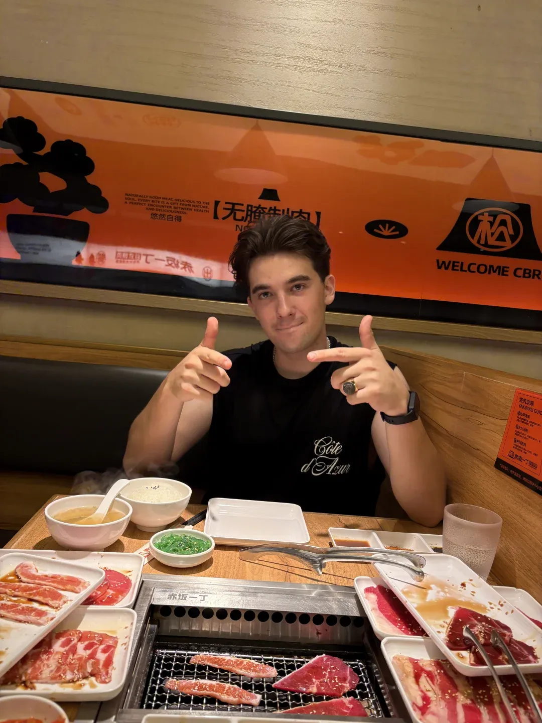 Daddy is hungry Good meat and good vibes #外国人 #广州