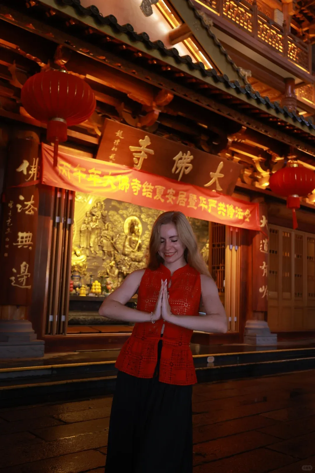 此心安处是吾乡🇨🇳 感谢广州，后会有期!✨ #此心安处 #带外国人体验中国文化 #大佛古寺夜景 #广州