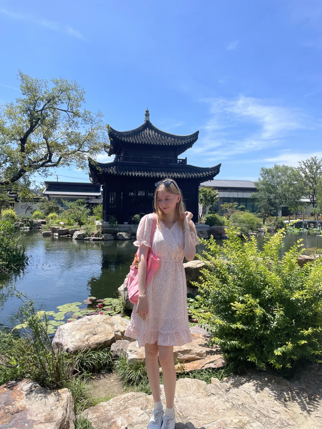 很想苏州…💕 #苏州 #外国人 #俄罗斯美女 #俄罗斯 #旅游 #江苏 #中国