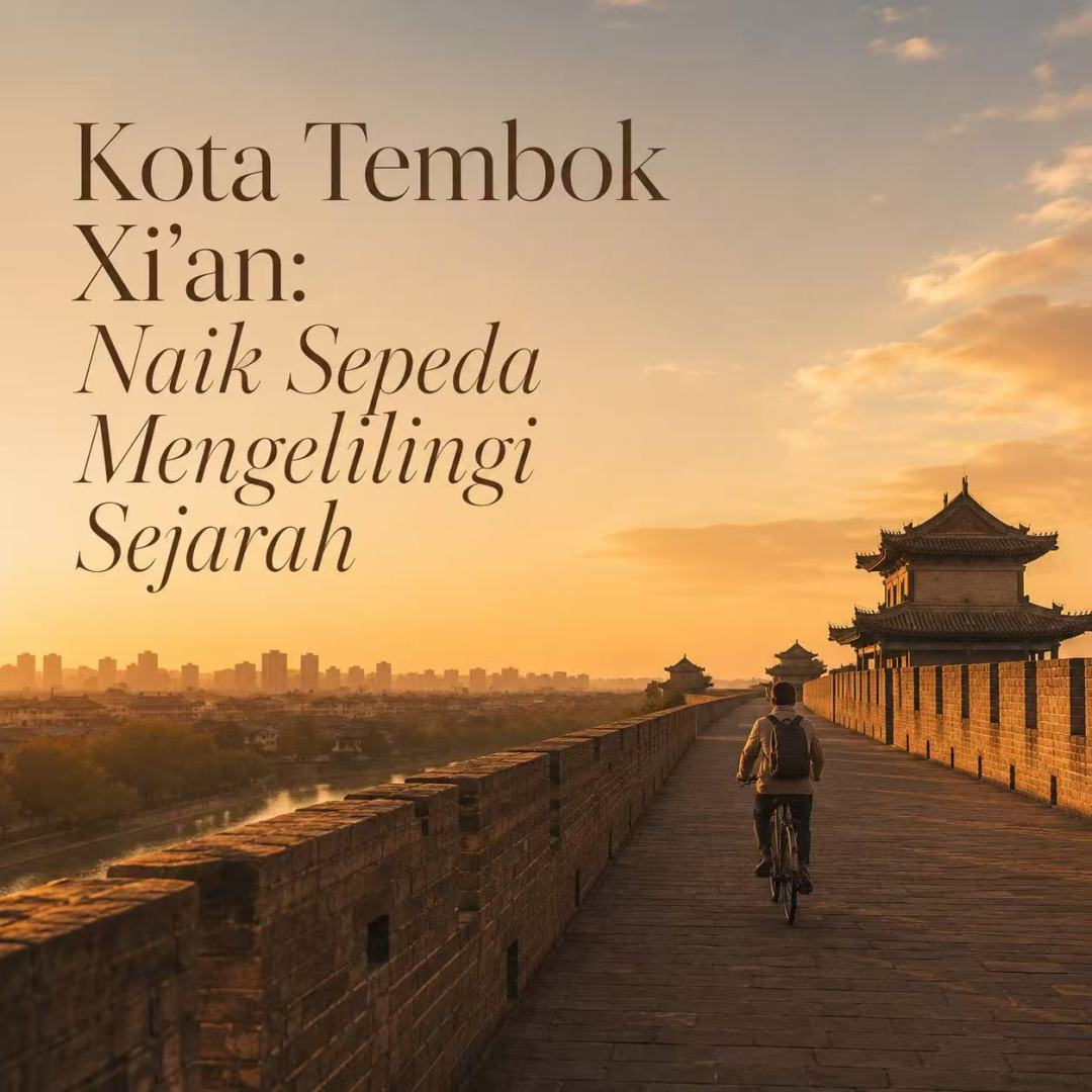 Kota Tembok Xi’an: Naik Sepeda Mengelilingi Sejarah