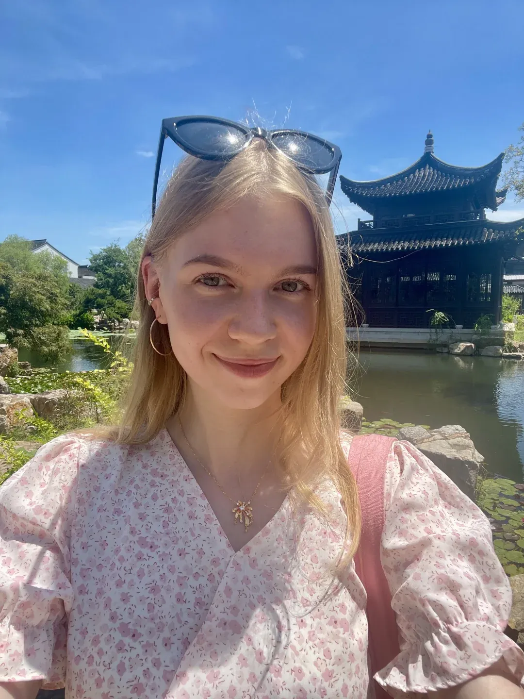 很想苏州…💕 #苏州 #外国人 #俄罗斯美女 #俄罗斯 #旅游 #江苏 #中国
