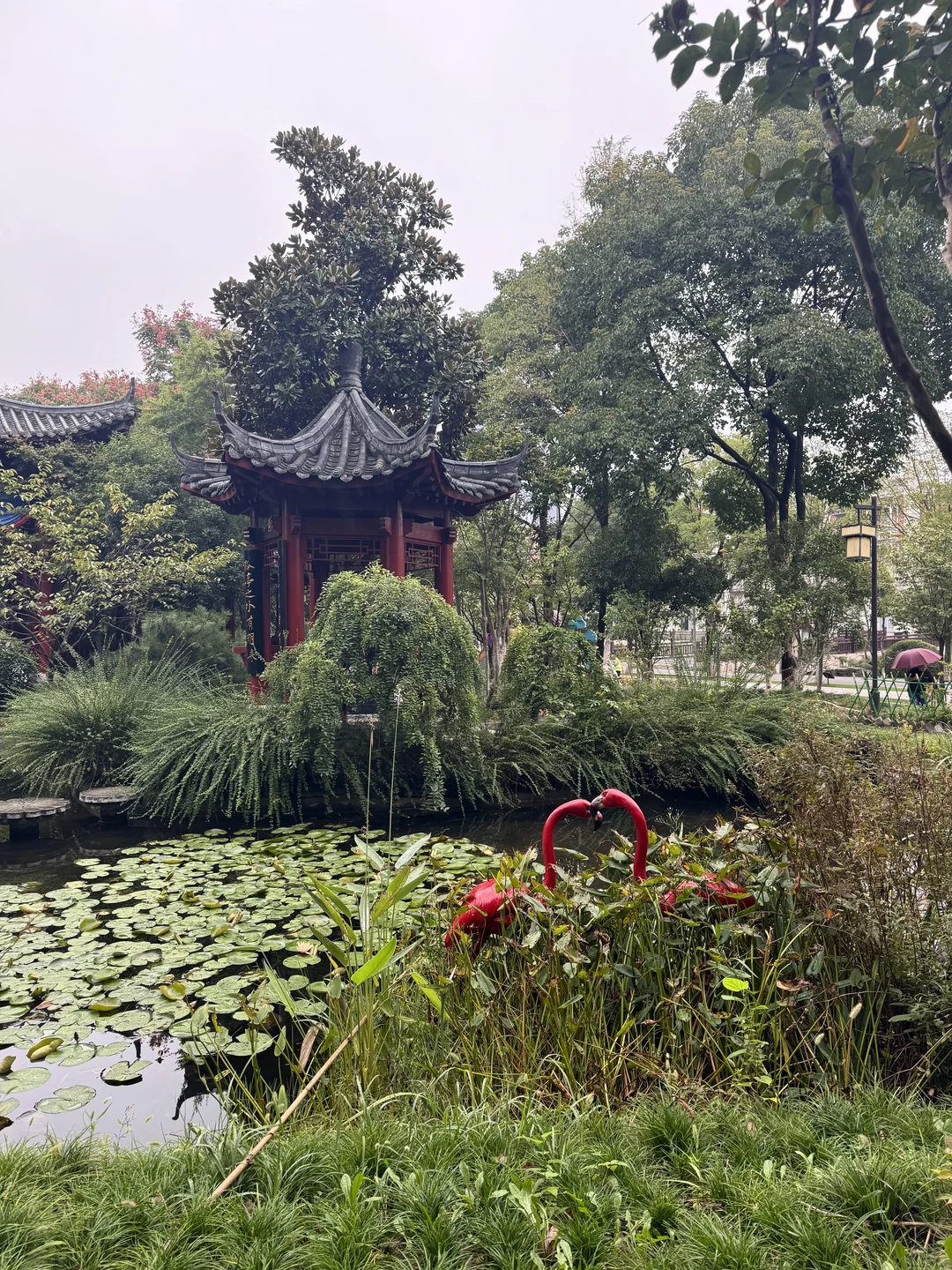 国庆假期逛武汉园博园，一步一景，太美了！💕 #chinatravel #武汉 #外国人 #留学生