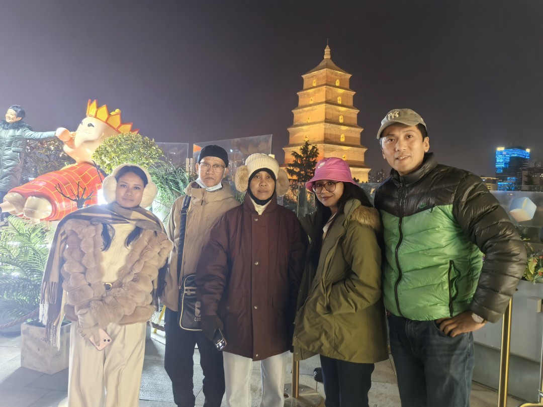 Night view in Xi’an always has a special feeling ✨