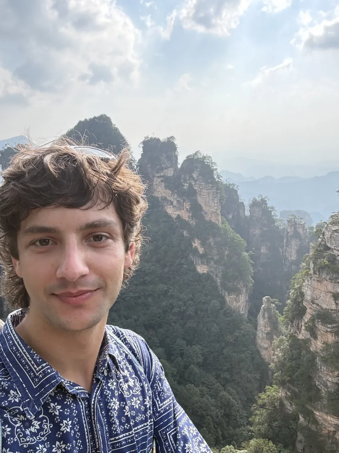 I came to see today, Zhangjiajie is really full of