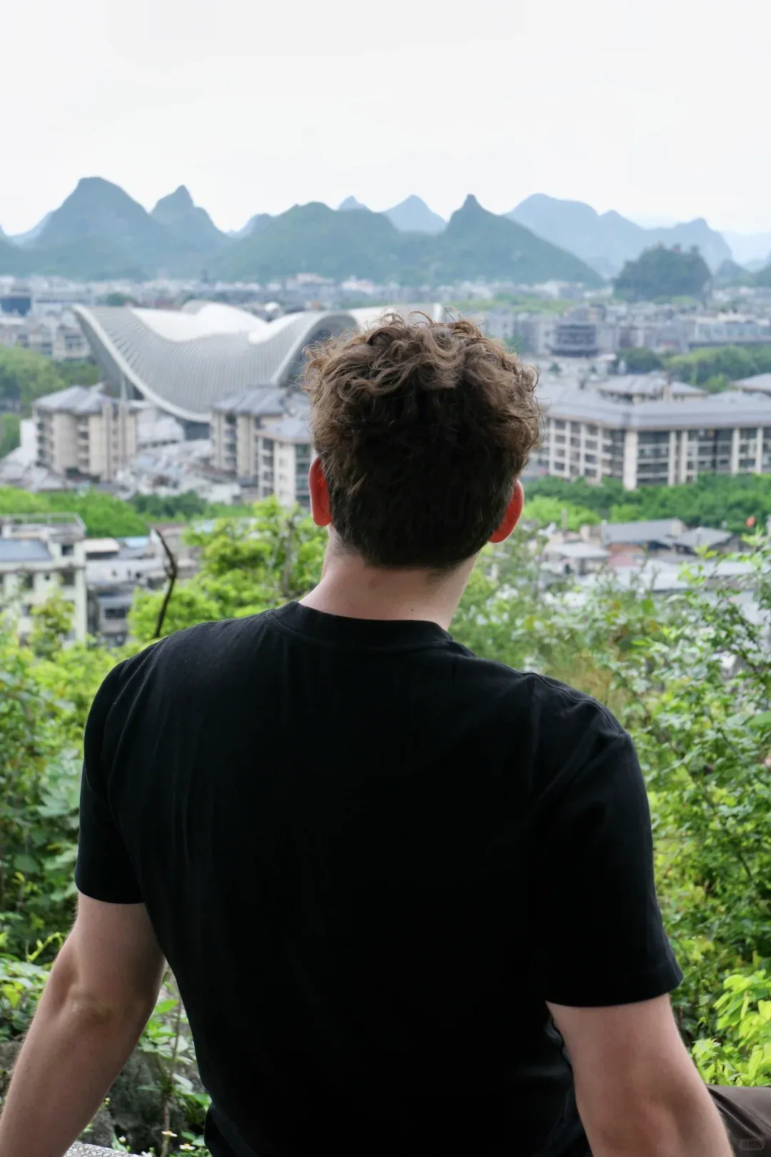 Of course, the first time I came to China, I had to