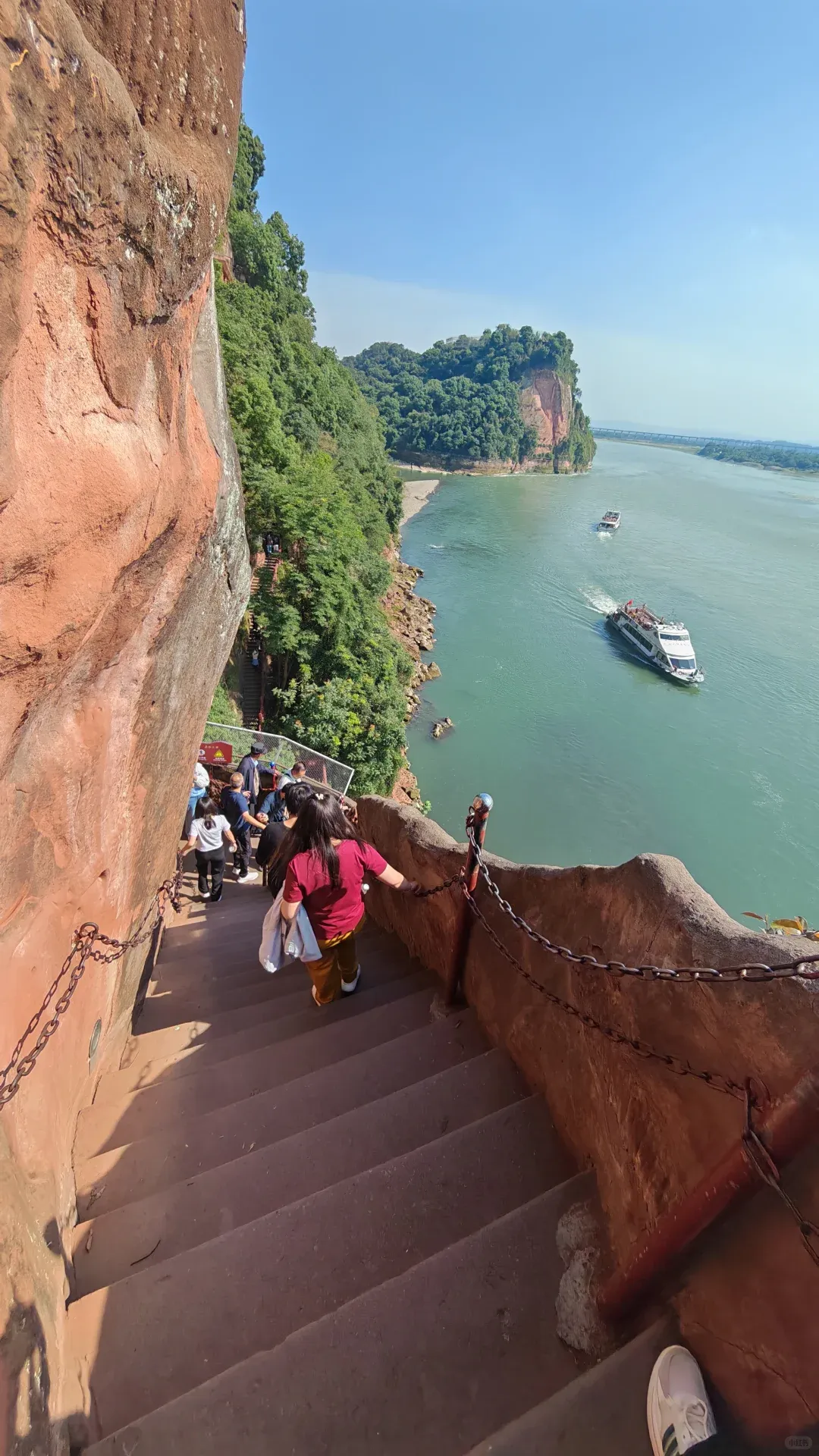 Traveling in Leshan, China